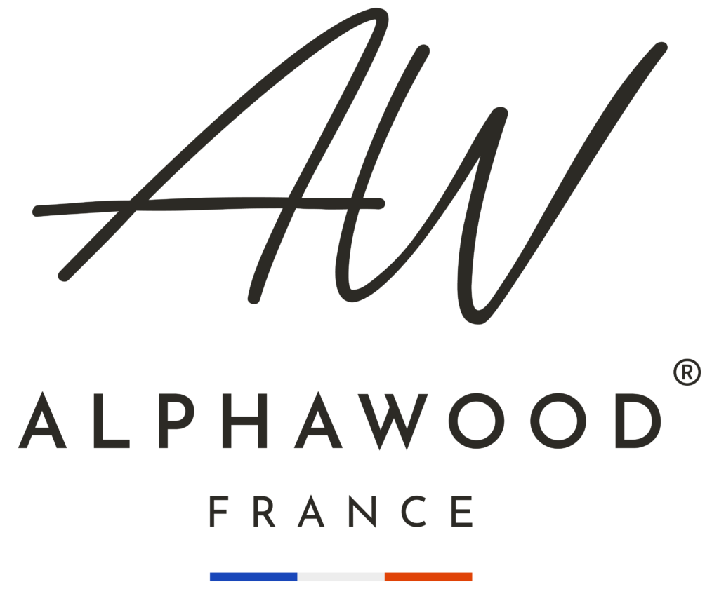 AlphaWood-logo-vertical-france-drapeau-noir